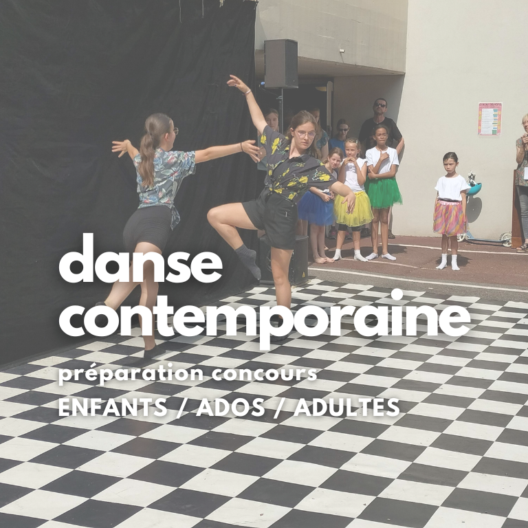 Cours de danse contemporaine à la MJC d'Oullins
