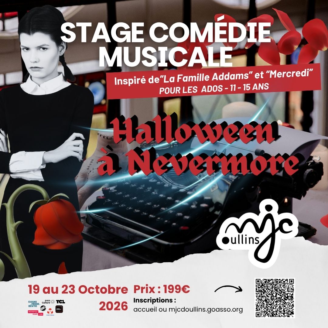 Stage Ados Halloween à Nevermore